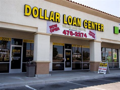 Dollar Loan Center Open 24 Hours In Las Vegas